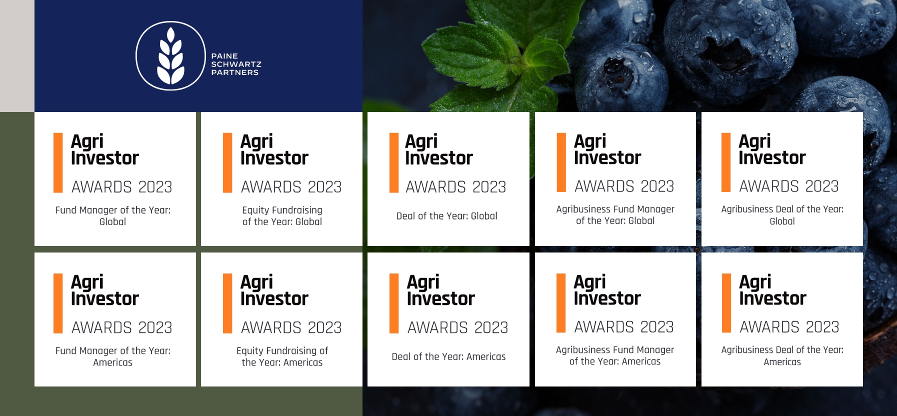 Agri Investor Award